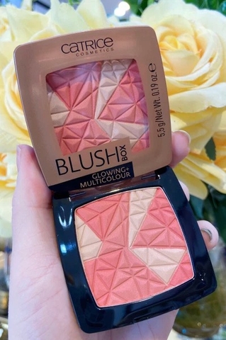 Phấn Má Hồng Catrice Blush Box Glowing Multicolour 010 (tone Cam Đào)