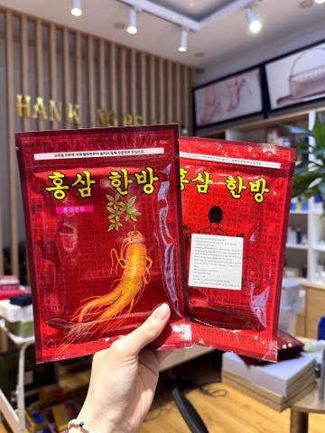 Cao dán hồng sâm túi đỏ Power Red Gingseng Hàn Quốc - túi 20 miếng (có VAT)