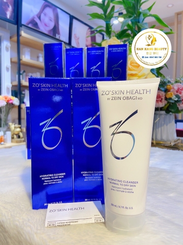 Sữa rửa mặt cho da khô, nhạy cảm, treatment Zo Skin Health Hydrating Cleanser 200ml