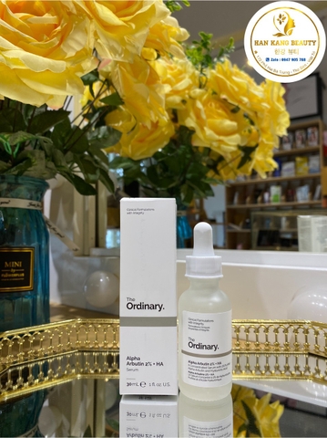 Serum dưỡng trắng da, mờ nám, tái tạo da The Ordinary Alpha Arbutin 2% + HA