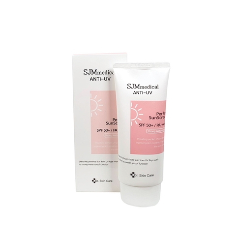 Kem chống nắng không trôi trong nước SJM Medical Anti-UV Perfect Sunscreen SPF 50+/PA++++