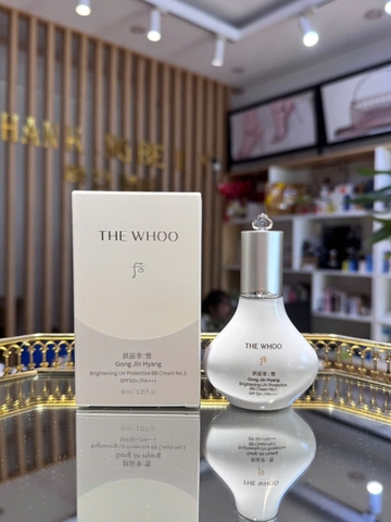 Kem nền mỏng mịn, dưỡng trắng The History of Whoo Gongjinhyang Seol Radiant White Sun BB SPF45/PA+++