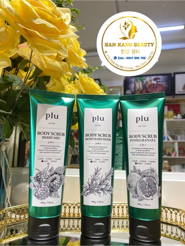 Tẩy da chết body Plu Body Scrub 200g