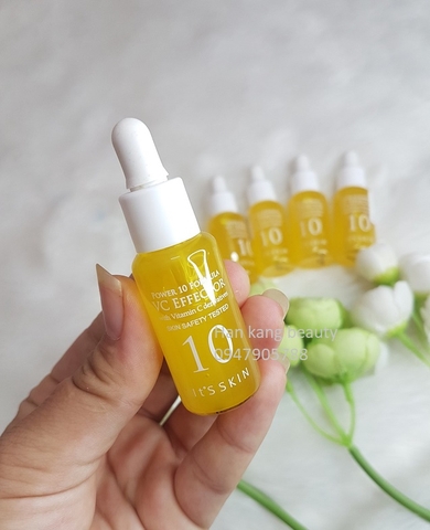 Tinh chất dưỡng trắng, trị thâm, thu nhỏ lỗ chân lông It's skin power 10 formula 10ml