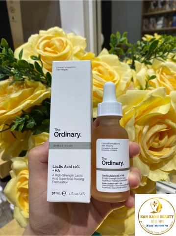 Serum cấp ẩm sâu, tái sinh, mờ thâm chống lão hoá The Ordinary Lactic Acid 10% + HA