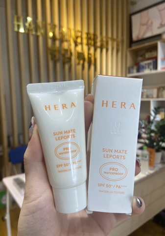 Kem chống nắng thấm nhanh không trôi trong nước Hera Sun Mate Leports Pro Waterproof  SPF50+ PA++++ 30ml