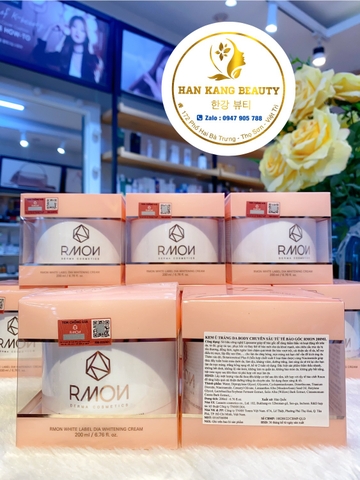 Kem dưỡng trắng body tế bào gốc Rmon Derma Cosmetics (hàng chính hãng có tem)