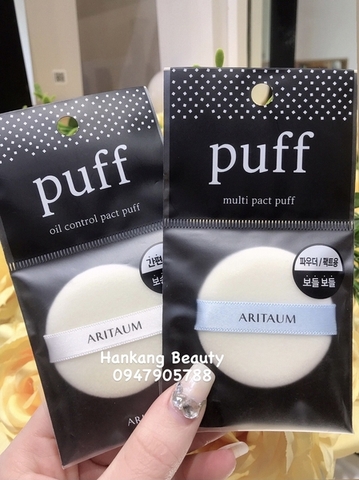 Bông phấn nén, phủ Aritaum Multi Pact Puff