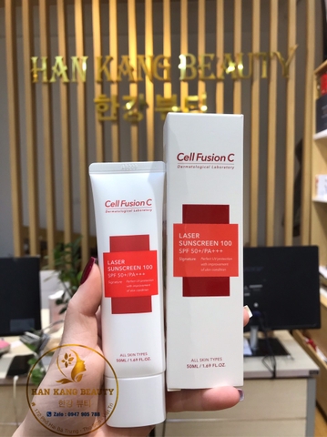 Kem chống nắng Céll Fùsion C Laser Sunscreen 100 SPF 50+PA+++