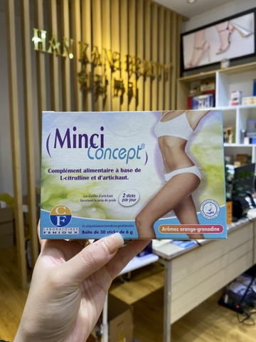 Giảm cân eo, đùi, bụng an toàn Minci Concept - hàng nội địa Pháp