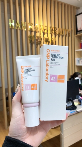 Kem Chống Nắng Vật Lý, Nâng Tông, Kiềm Dầu CNP Laboratory Tone-Up Protection Sun SPF 42 PA+++