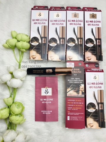 Mascara nhuộm tóc bạc tóc không vào nếp Ryo premium bright color hair.