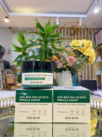 Kem Dưỡng Trị Mụn Some By Mi AHA-BHA-PHA 30 Days Miracle Cream (có hóa đơn VAT)