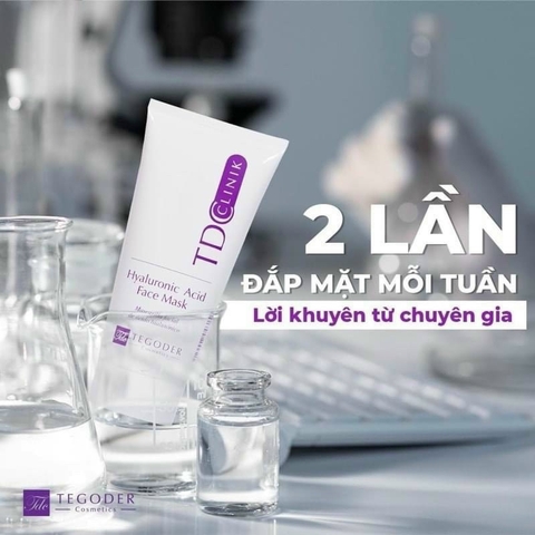 Mặt nạ Hyaluronic Acid tinh khiết siêu cấp ẩm căng mọng tế bào Tegoder Hyaluronic Acid face mask