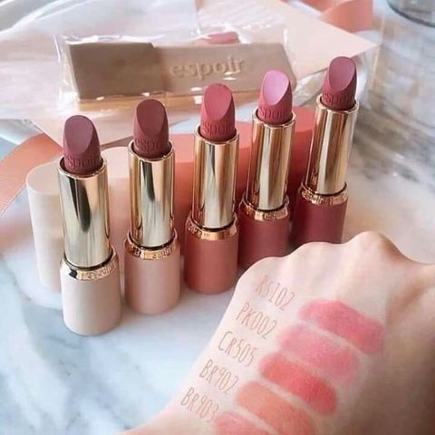 Son Thỏi Siêu Lì ESpoir Lipstick No Wear Power Matte