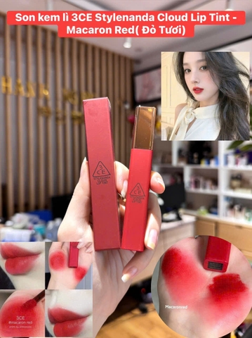 Son kem lì 3CE Stylenanda Cloud Lip Tint