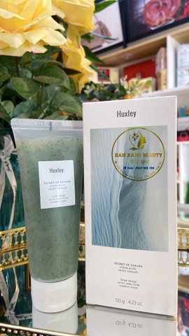 Tẩy da chết Huxley từ tinh dầu hạt xương rồng k gây khô và bào mòn da (30g) (có VAT)