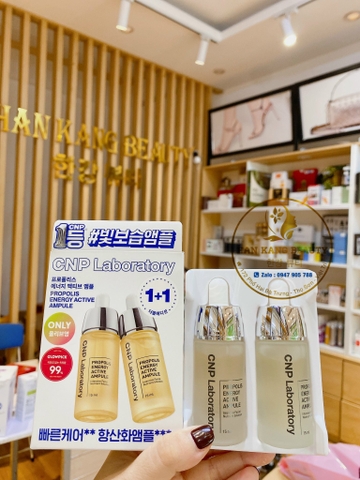 Tinh Chất Keo Ong Phục Hồi, Tái Tạo, Làm Dịu Da CNP Laboratory Propolis Energy Ampule