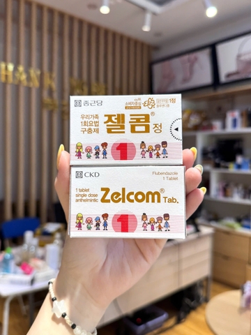Thuốc tẩy giun Zelcom Hàn Quốc