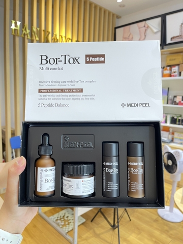 Bộ Dưỡng Phục Hồi, Mờ Nếp Nhăn, Sáng Da Medi-Peel Bor-Tox 5 Peptide Multi Care Kit