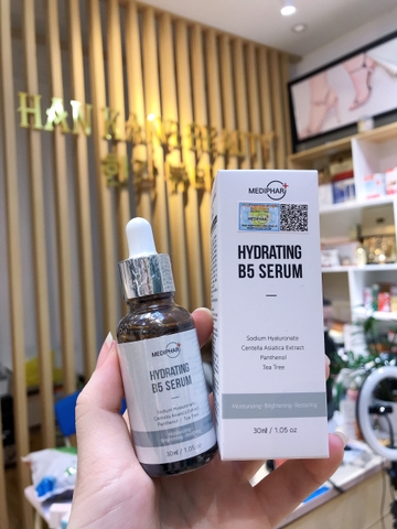 Serum Cấp Ẩm Phục Hồi Da Mediphar Hydrating B5 serum 30ml (có VAT)