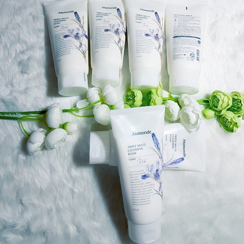 Sữa Rửa Mặt Mamonde Triple Multi Cleansing Foam Iris