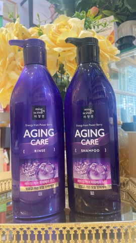 Miseen Aging care Full & Thick 680 ml (Cho tóc khô, hư tổn, gãy rụng, giữ màu tóc nhuộm)