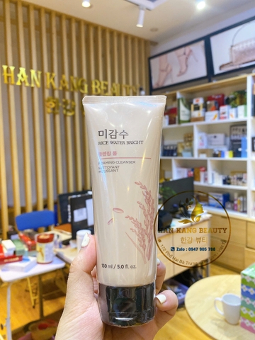 Sữa rửa mặt Rice Water Bright Foaming Cleanser Nettoyant Moussant 150ml