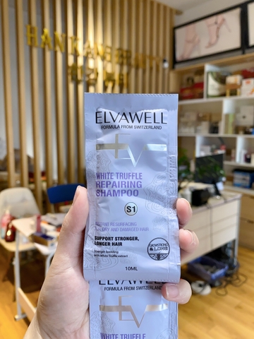 Dầu gội xả Elvawell phục hồi, kiềm dầu, trị gầu, siêu mềm mượt