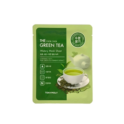 Mặt nạ trà xanh kháng khuẩn mờ vết thâm Green Tea Tonymoly