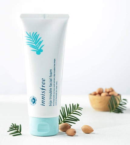 Sữa Rửa Mặt Innisfree Bija Trouble Facial Foam 150ml.