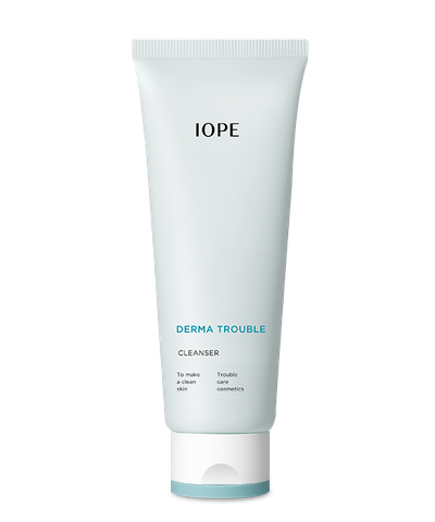 Sữa rửa mặt cho da mụn, nhạy cảm Iope Derma Trouble Cleanser