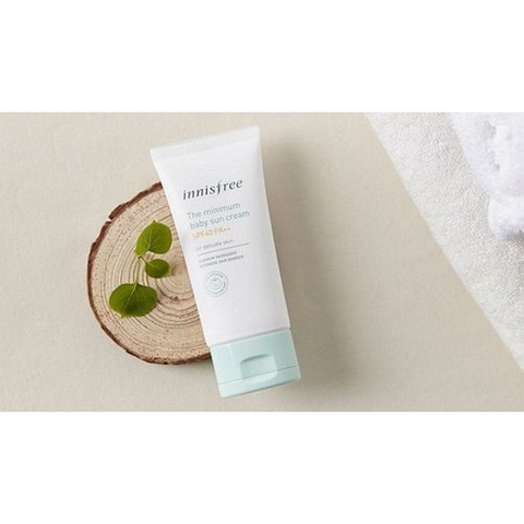 Kem Chống Nắng Dành Cho Da Nhạy Cảm, Da Em Bé Innisfree The Minimum Baby Suncream SPF40 PA++.