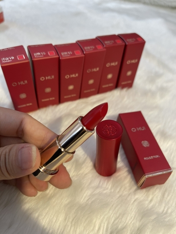 Son Lì Nhiều Dưỡng Ohui Rouge Real Lipstick mini - RW15 Redsien( đỏ thuần)