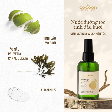 Tinh Dầu Bưởi Cocoon Pomelo Hair Tonic 140ml