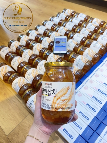 Trà sâm mật ong Honey Ginseng Tea Danongwon hàng nội địa Hàn Quốc