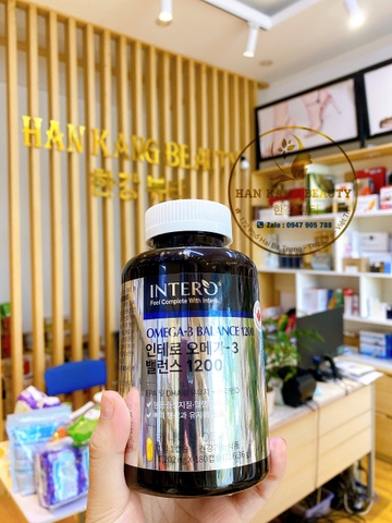 Viên uống Omega3 cao cấp Intero Omega-3 Balance 1200