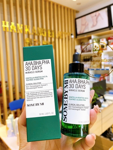 Tinh chất Trị Mụn Some By Me AHA-BHA-PHA 30 Days Miracle Serum (có VAT)