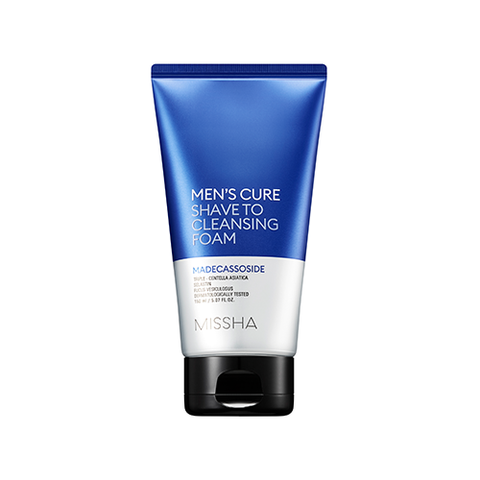 Sữa rửa mặt Missha Men's cure shave to cleasing foam- 150ml