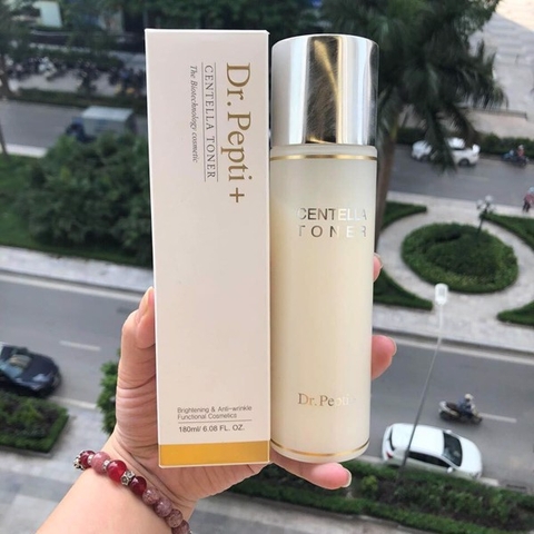 Nước hoa hồng dưỡng ẩm làm trắng da Dr.Pepti Centella Toner (có hóa đơn VAT)