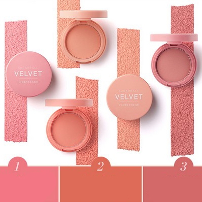 Phấn má hồng Aritaum Sugarball Velvet Cheek Color