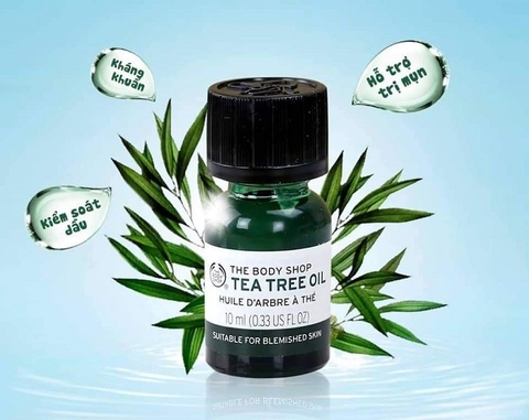Tinh dầu tràm trà trị mụn và kháng khuẩn Tea Tree Oil The Body Shop