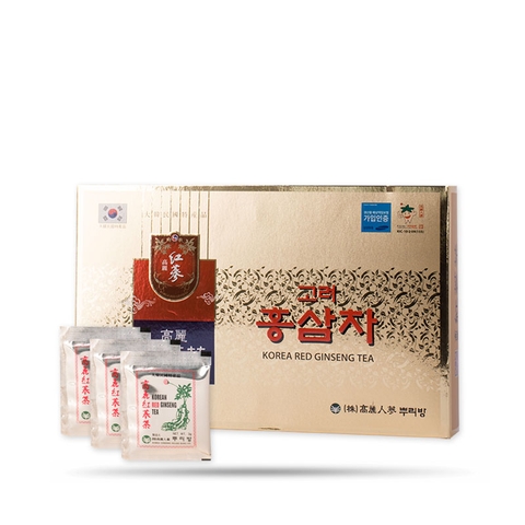 Trà hồng sâm Hàn Quốc Korean Red Ginseng Tea 100 gói