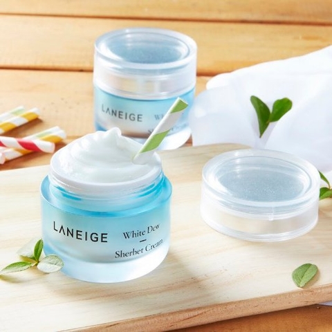 Kem dưỡng làm trắng da Laneige White dew sherbet cream