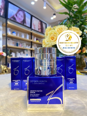 Serum Phục Hồi, Tăng Độ Ẩm, Làm Khoẻ Da Zo Skin Health Growth Factor Serum 30ml