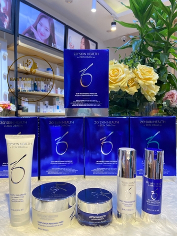 Bộ 5sp dưỡng trắng da Zo Skin Brightening Program (hàng xách tay - date 2024)