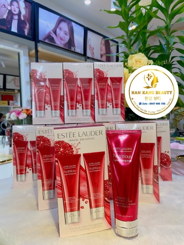 Sữa Rửa Mặt ESTEE LAUDER Lựu Đỏ Nutritious Super Pomegranate Radiant Energy Cleansing Foam 125ml