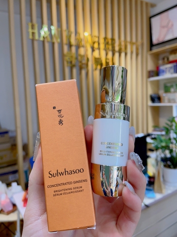 Tinh Chất Dưỡng Trắng Da Nhân Sâm Cô Đặc Sulwhasoo Concentrated Ginseng Brightening Serum