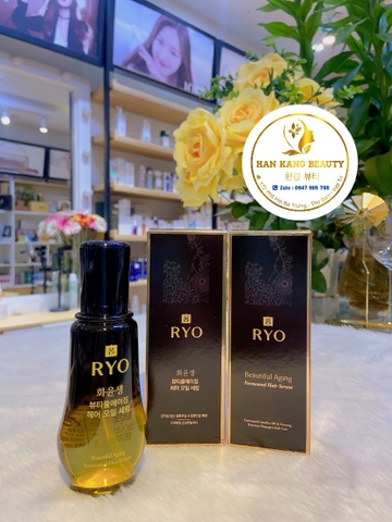 Tinh Dầu Dưỡng Tóc Phục Hồi, Giảm Tóc Gẫy Rụng Ryo Beautiful Aging Fermented Hair Serum 100ml