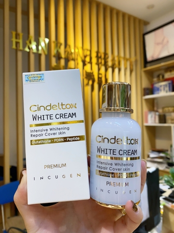 Kem dưỡng trắng da Cindel Tox White Cream